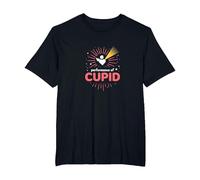 Performance of Cupid: Love Struck Romance for Valentines T-Shirt, Men's Big and Tall, Black, 6X Tall