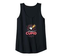 Performance of Cupid: Love Struck Romance for Valentines Tank Top, Women, Black, L