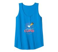 Performance of Cupid: Love Struck Romance for Valentines Tank Top, Women, Sapphire, M