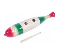 Performance Percussion PP3007 Wood Fish Guiro - Multicolour