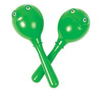 Performance Percussion PP3234 Plastic Maracas - Green Frog