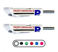 PERFORMANCE PIN The Original Drop Set Pins for Gym | One More Rep with Weight Stack Pins | Instant Transition to Lower Weights for More Reps | Proudly MADE in AMERICA | 5/16" Pin | White