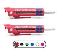 PERFORMANCE PIN The Original Drop Set Pins for Gym | One More Rep with Weight Stack Pins | Instant Transition to Lower Weights for More Reps | Proudly MADE in AMERICA | 5/16" Pin | Red