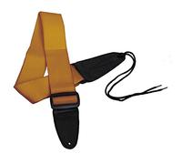 Performance Plus GS1O Electric or Acoustic Orange Guitar Strap Including Ties for Acoustics, 53"