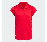 adidas Girl's Girls Performance Short Sleeve Polo Shirt, Collegiate red, 11-12 Years