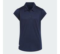 adidas Girl's Girls Performance Short Sleeve Polo Shirt, Collegiate Navy, 7-8 Years
