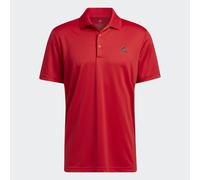 adidas Men's Performance Primegreen Polo Shirt (Short Sleeve) S Collegiate red
