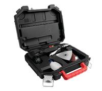 Performance Tool M546 Pro Grip Pneumatic Oscillating Multi-Tool Kit, Scraper, Sander and Cutter, Black