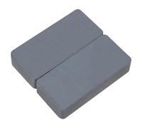 Performance Tool W12505 2pc Ceramic Block Magnets - Industrial Grade Rare Earth Magnets for Secure Holding, Machining, and Welding Applications