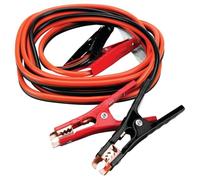 Performance Tool W1672 6-Gauge 400 AMP All Weather Jumper Cables 16' | All-weather booster cables for cars, SUVs and trucks. Tangle-free rubber coating. Heavy-duty copper jaw clamps