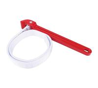 PERFORMANCE TOOL W2150 12-Inch Aluminum Strap Wrench with Double Thick Nylon Strap for Tightening or Loosening Pipes and Fittings up to 9-Inches