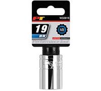 Performance Tool W32819 1/2 Dr 19mm 12Point Socket, 1 Pack