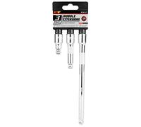 Performance Tool W38157 3 Piece 3/8 Drive Wobble Extension Set (1-3/4, 3,8)