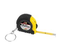PERFORMANCE TOOL W5006 Pocket Size Tape Measure with Key Ring Attachment - Durable Casing for Rough Treatment