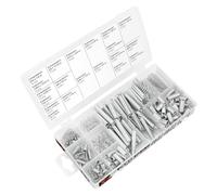 Performance Tool W5200 200pc SAE inc Plated Extension and Compression Industry Spring Assortment Kit Silver