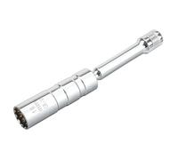 Performance Tool W80543 12 Point Mag Spark Plug Socket - 3/8" Drive, 16 mm Size, Swivel Design for Easy Access
