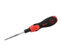 PERFORMANCE TOOL W8650 Double Sided 6-in-1 Tap Tool with Comfortable Handle - #6-32, 8-32, 10-32, 10-24, 12-24 and 1/4-20 Tap Sizes