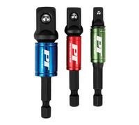 Performance Tool W9035 3Pc 2-1/2" Socket Adapter Set with Free Spinning Collar