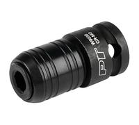 Performance Tool W9039 Heavy-Duty Chrome Molybdenum Steel 3/8-Inch Square Drive to 1/4-Inch Hex Bit Adapter with Quick Change Collar for Impact Tools