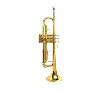 Performance Trumpet Instrument Brass B Flat Trumpet Brass Three Tone Trumpet For Beginners