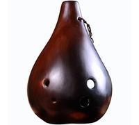 Performance Type 6-hole Bass C Key Six-hole Beginner Hand-painted/smoked Ceramic Ocarina ocarina instrument (5)