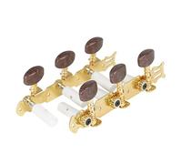 Performance Type Guitar Tuning Pegs Folk Guitar Knobs ABS Plastic Posts Gold Plated Tuning Pegs String Replacement Parts