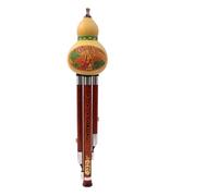 Performance Type Hulusi Natural Redwood Three Tone Hulusi C Flat B Minor D Tuning Pure Tone(Type 3)