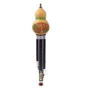 Performance Type Hulusi Natural Redwood Three Tone Hulusi C Flat B Minor D Tuning Pure Tone(Type 4)
