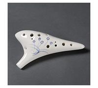 Performance-type Musical Instrument Fine Hand-painted Ceramics Ocarina 12-hole AC Professional Beginner Alto C Ocarina ocarina instrument (2)