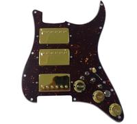 Performance Type Pickguard Pickups Prewired Loaded ST Pickguard With Kill Converter Coil Split Humbucker Alnico 5 Pickups 11 Hole For Guitar(F)
