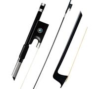 Performance violin bow 4/4-1/16 Carbon Fiber VIOLIN BOW Ebony Frog Nickel Silver Horsehair(4-4 Size)