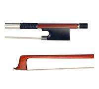 Performance Violin Bow 4/4 Fiddle Bow Stick Frog Ebony Mounted White Horsehair Durable Concert Use