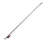 Performance Violin Bow 4/4 Violin Fiddle Bow Style Carbon Fiber Veneer Round Stick Ebony White Horsehair Well Balanced