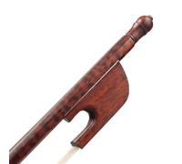 Performance Violin Bow Round Stick White Horsehair Well Balanced For 4/4 Size Violin Fiddle Bows