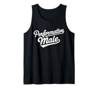 Performative Male Stereotype Matcha Man Gen Z Meme Trendy Tank Top