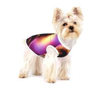 Performer's Glow Small Cotton Dog Vest L - Breathable, Comfortable, Stylish Apparel for Pets