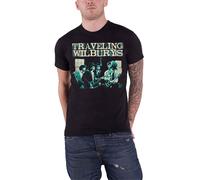 Performing Band Logo T Shirt Traveling Wilburys Black S
