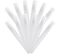 Perfume 15ml Spray Bottle Mini Portable Refillable 12pcs White Pp | Leak Proof Tight Sealing Design, Travel Size for Perfume or Water, Easy Carry in Backpacks