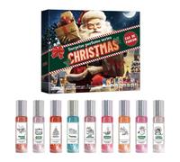 Perfume Advent Calendar, 9-Day Perfume Display Gift Set, 9 Days Designer Fragrances for Women & Men - Premium Holiday Countdown Gifts Set (10 ml x 9 Pieces) The Floral Fruity