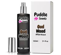 Perfume & Aftershave Sprays - 100ml Parfum in Frosted Glass Bottles - 34 Scents - Branded Gift Box - Vegan Friendly - Puddle of Wax - Made in the UK (Oud Wood)