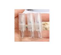 Perfume Atomiser 20/50/100pcs 1ML Portable Glass Perfume Spray Refillable Bottle Direct Pumping Sample Dispenser Fine Spray Press Empty Bottles Refillable ( Color : Clear , Size : GLASS_100PCS )