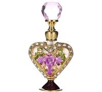 Perfume Atomiser， 5ml Empty Perfume Bottle Portable Refillable Glass Travel Purple 4x8cm