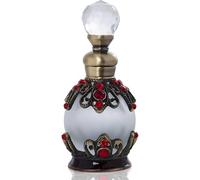 Perfume Atomiser， Empty Perfume Bottle 15ml Red Portable Refillable Glass