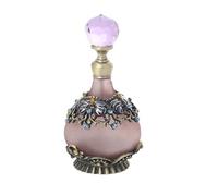 Perfume Atomiser， Glass Perfume Atomiser 25ml Refillable Purple 90x50mm