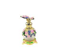 Perfume Atomiser， Perfume Atomizer 15ml Metal Glass Bottle Multicolor(Purple)