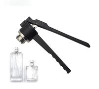 Perfume Bottle Vial Crimper, Manual Perfume Vial Sprayer Crimper, Bottle Cap Crimping Capping Tools with Anti-Skid Handle, 20-30 Bottles/Min for Perfume/Spray Bottles,15mm