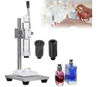 Perfume Capping Machine, Adjustable Height Bottle Cap Crimping Tools, 13-20mm Crimper with Mid-Band for Manual Use, Easy Operation, Ideal for Perfume Bottles