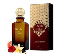 Perfume Dahab At Turab 80ml Extrait by Luxury Scent - Long Lasting Unisex Arabian Fragrance with Vanilla, Caramel & Musk, Warm Oriental Scent for Men & Women, Premium Daily Wear Perfume