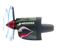 Perfume Diffuser for Air Vent - Rechargeable Shark Mouth - Perfume Holder Clip for Air Outlet for SUV Sedan MPV Truck Highway Travel Family Outings