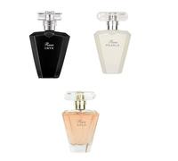 Perfume Gift Set with Rare Pearls, Rare Gold, Rare Onyx, 50ml Each
